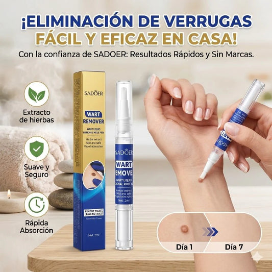 Eliminador de verrugas