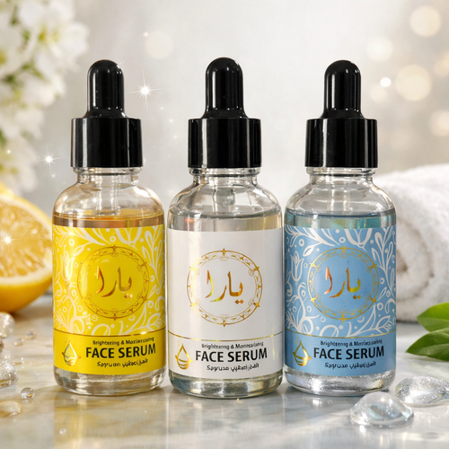 Trio Face Serum Brightening - Moisturizing