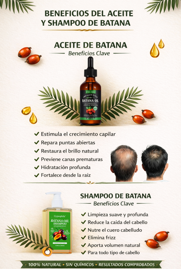 Pack Batana Fuerza y Volumen Natural
